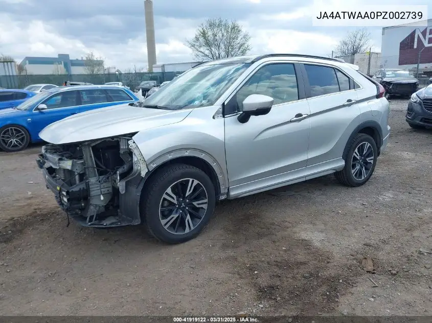2023 Mitsubishi Eclipse Cross Se S-Awc/Sel S-Awc VIN: JA4ATWAA0PZ002739 Lot: 41919122