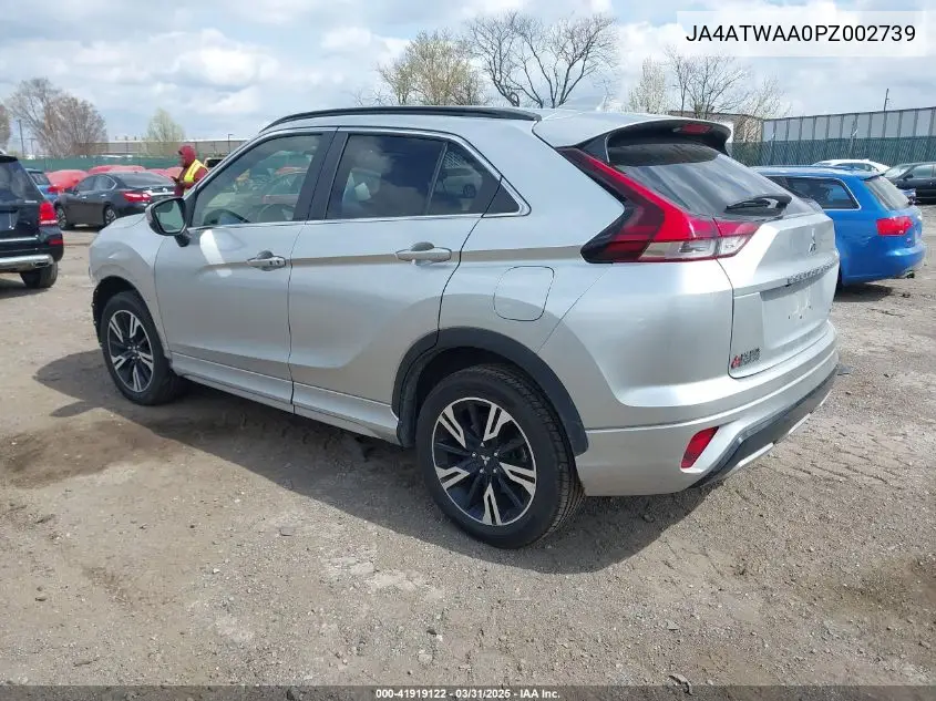 2023 Mitsubishi Eclipse Cross Se S-Awc/Sel S-Awc VIN: JA4ATWAA0PZ002739 Lot: 41919122