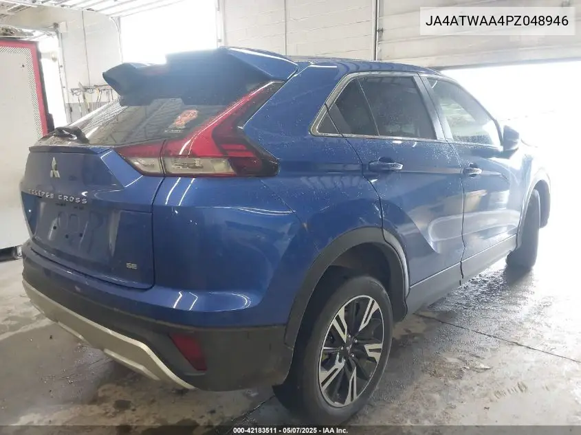2023 Mitsubishi Eclipse Cross Se S-Awc/Sel S-Awc VIN: JA4ATWAA4PZ048946 Lot: 42183511