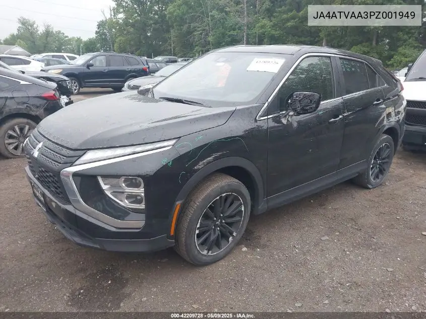 2023 Mitsubishi Eclipse Cross Le S-Awc/Ralliart S-Awc VIN: JA4ATVAA3PZ001949 Lot: 42209728
