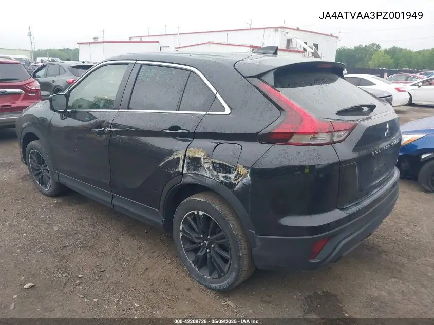 2023 Mitsubishi Eclipse Cross Le S-Awc/Ralliart S-Awc VIN: JA4ATVAA3PZ001949 Lot: 42209728