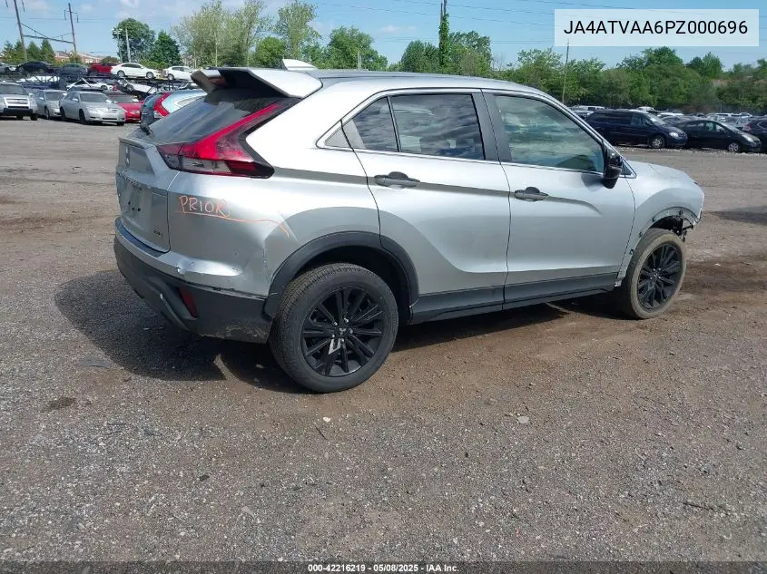 2023 Mitsubishi Eclipse Cross Le S-Awc/Ralliart S-Awc VIN: JA4ATVAA6PZ000696 Lot: 42216219