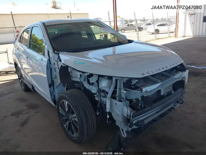 2023 Mitsubishi Eclipse Cross Se S-Awc VIN: JA4ATWAA7PZ047080 Lot: 42229158