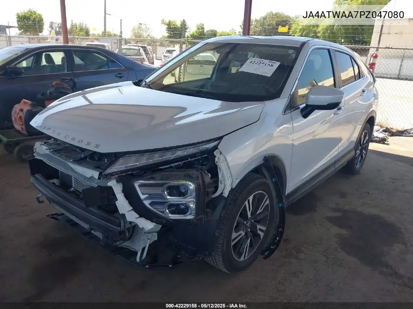 2023 Mitsubishi Eclipse Cross Se S-Awc VIN: JA4ATWAA7PZ047080 Lot: 42229158