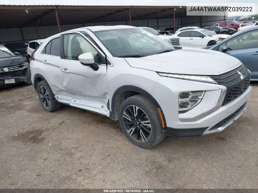 2023 Mitsubishi Eclipse Cross Se S-Awc VIN: JA4ATWAA5PZ039222 Lot: 42291923