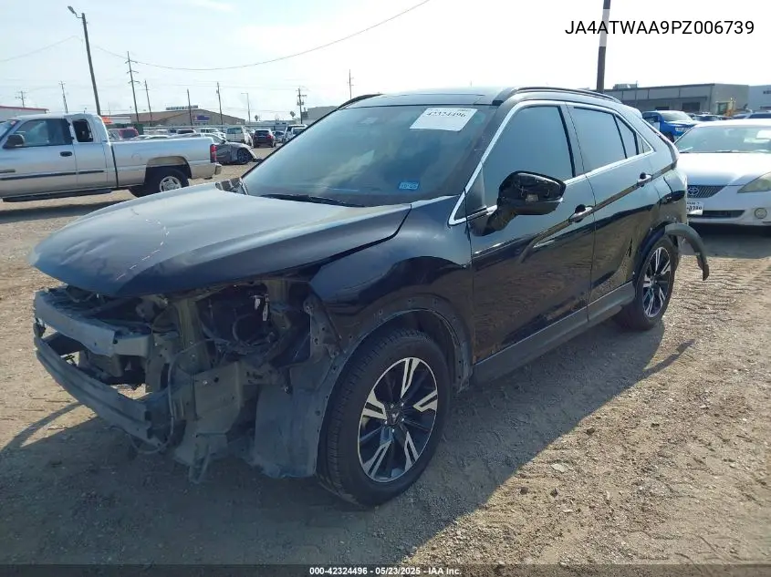 2023 Mitsubishi Eclipse Cross Se S-Awc/Sel S-Awc VIN: JA4ATWAA9PZ006739 Lot: 42324496