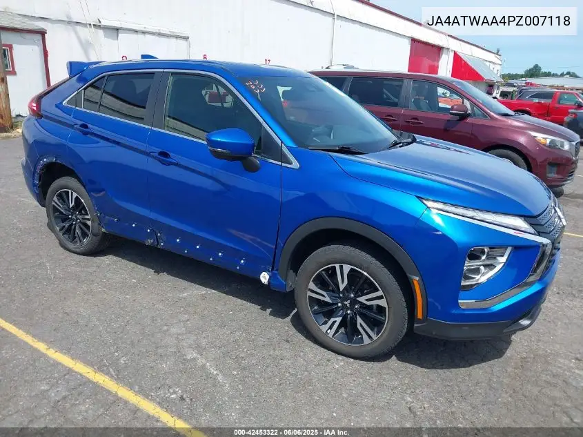 2023 Mitsubishi Eclipse Cross Se S-Awc/Sel S-Awc VIN: JA4ATWAA4PZ007118 Lot: 42453322