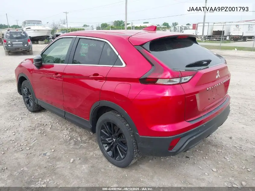 2023 Mitsubishi Eclipse Cross Le S-Awc/Ralliart S-Awc VIN: JA4ATVAA9PZ001793 Lot: 42498164