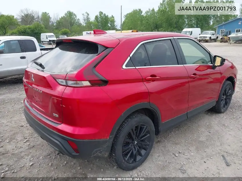 2023 Mitsubishi Eclipse Cross Le S-Awc/Ralliart S-Awc VIN: JA4ATVAA9PZ001793 Lot: 42498164