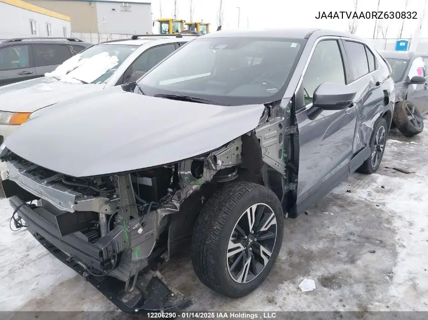 2024 Mitsubishi Eclipse Cross Le/Ralliart VIN: JA4ATVAA0RZ630832 Lot: 12206290