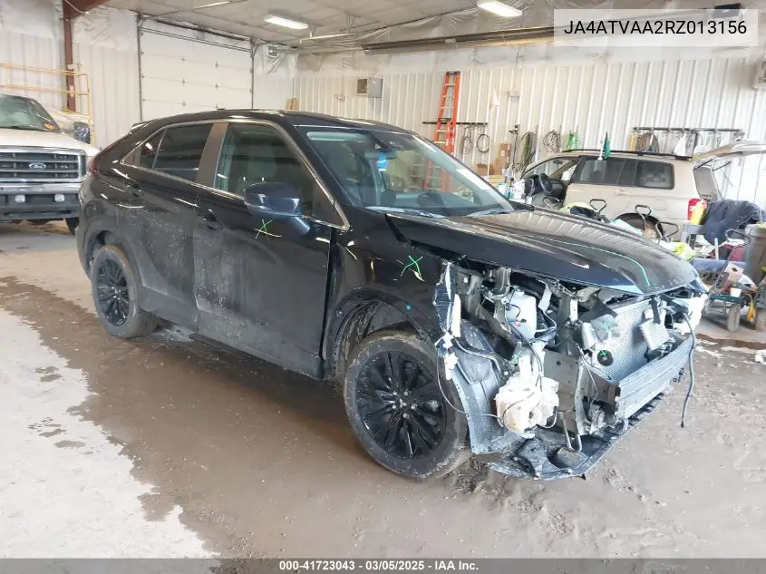 2024 Mitsubishi Eclipse Cross Le VIN: JA4ATVAA2RZ013156 Lot: 41723043