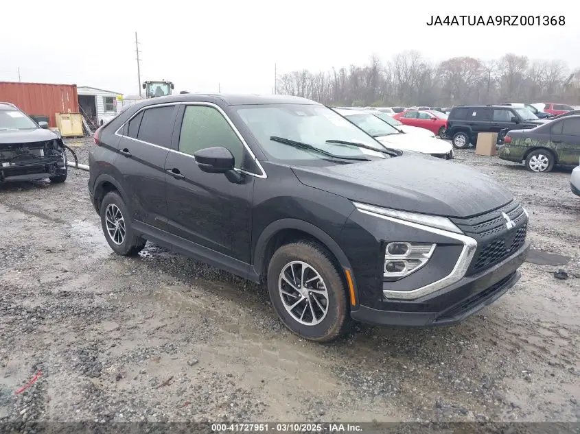 2024 Mitsubishi Eclipse Cross Es VIN: JA4ATUAA9RZ001368 Lot: 41727951