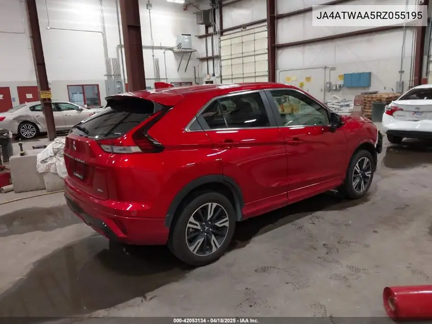 2024 Mitsubishi Eclipse Cross Sel S-Awc VIN: JA4ATWAA5RZ055195 Lot: 42053134