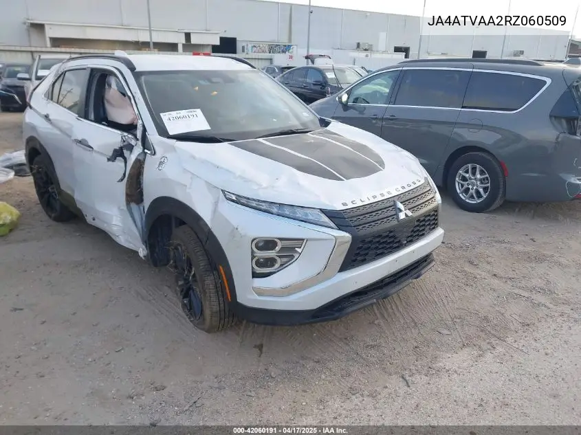 2024 Mitsubishi Eclipse Cross Black Edition S-Awc VIN: JA4ATVAA2RZ060509 Lot: 42060191