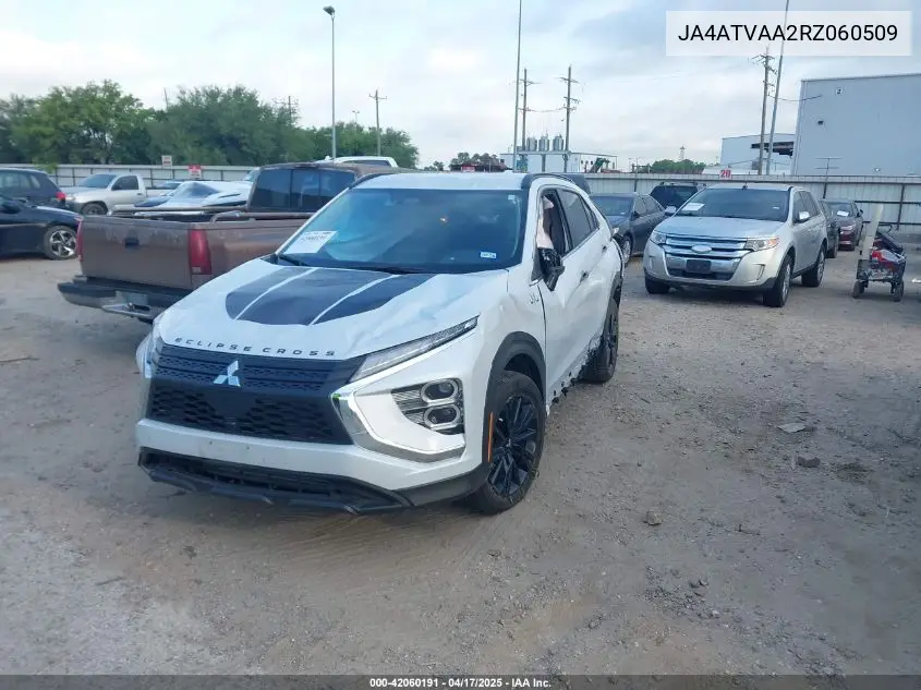 2024 Mitsubishi Eclipse Cross Black Edition S-Awc VIN: JA4ATVAA2RZ060509 Lot: 42060191
