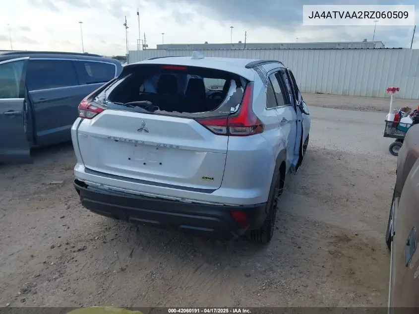 2024 Mitsubishi Eclipse Cross Black Edition S-Awc VIN: JA4ATVAA2RZ060509 Lot: 42060191