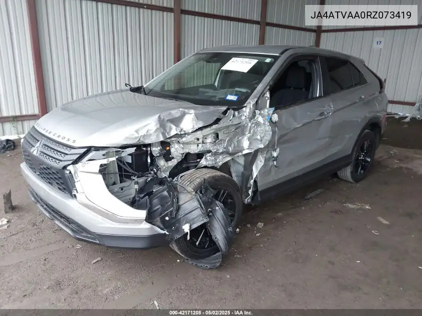 2024 Mitsubishi Eclipse Cross Le S-Awc VIN: JA4ATVAA0RZ073419 Lot: 42171208