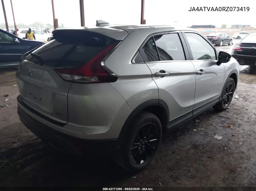 2024 Mitsubishi Eclipse Cross Le S-Awc VIN: JA4ATVAA0RZ073419 Lot: 42171208