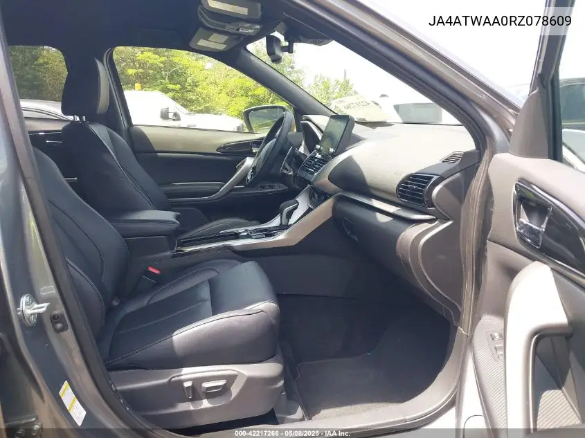 2024 Mitsubishi Eclipse Cross Se S-Awc/Sel S-Awc VIN: JA4ATWAA0RZ078609 Lot: 42217266