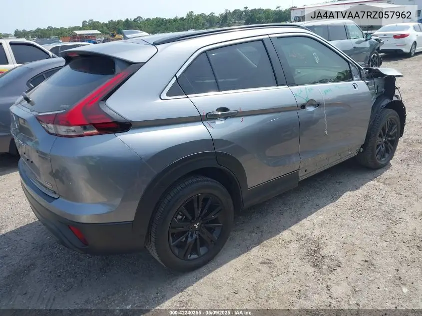 2024 Mitsubishi Eclipse Cross Black Edition S-Awc VIN: JA4ATVAA7RZ057962 Lot: 42240355