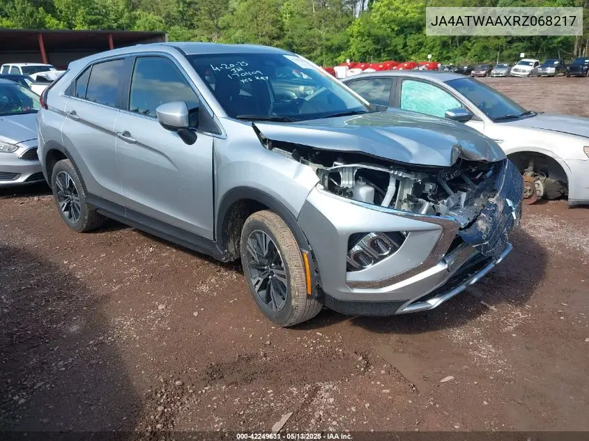 2024 Mitsubishi Eclipse Cross Se S-Awc/Sel S-Awc VIN: JA4ATWAAXRZ068217 Lot: 42249631