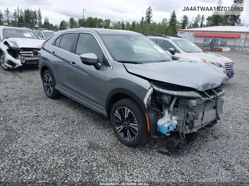 2024 Mitsubishi Eclipse Cross Sel S-Awc VIN: JA4ATWAA1RZ010562 Lot: 42294175