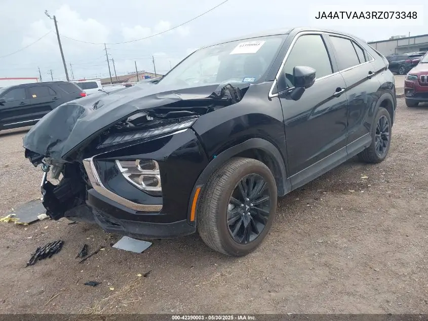 2024 Mitsubishi Eclipse Cross Le S-Awc VIN: JA4ATVAA3RZ073348 Lot: 42390003