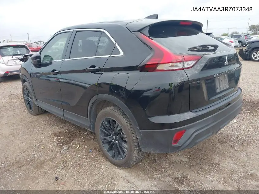 2024 Mitsubishi Eclipse Cross Le S-Awc VIN: JA4ATVAA3RZ073348 Lot: 42390003