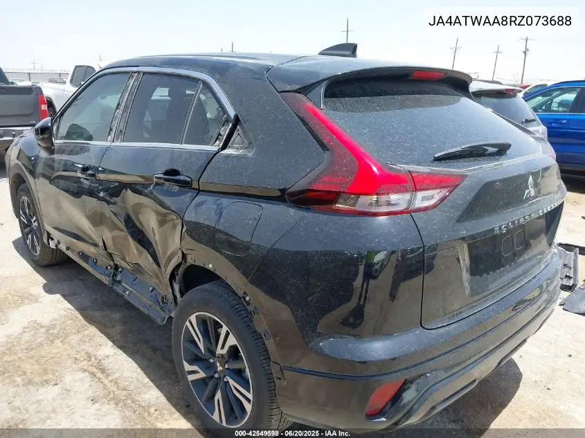 2024 Mitsubishi Eclipse Cross Se S-Awc/Sel S-Awc VIN: JA4ATWAA8RZ073688 Lot: 42549598