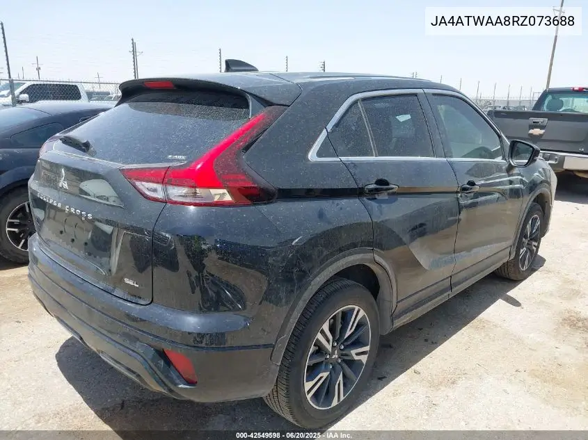 2024 Mitsubishi Eclipse Cross Se S-Awc/Sel S-Awc VIN: JA4ATWAA8RZ073688 Lot: 42549598