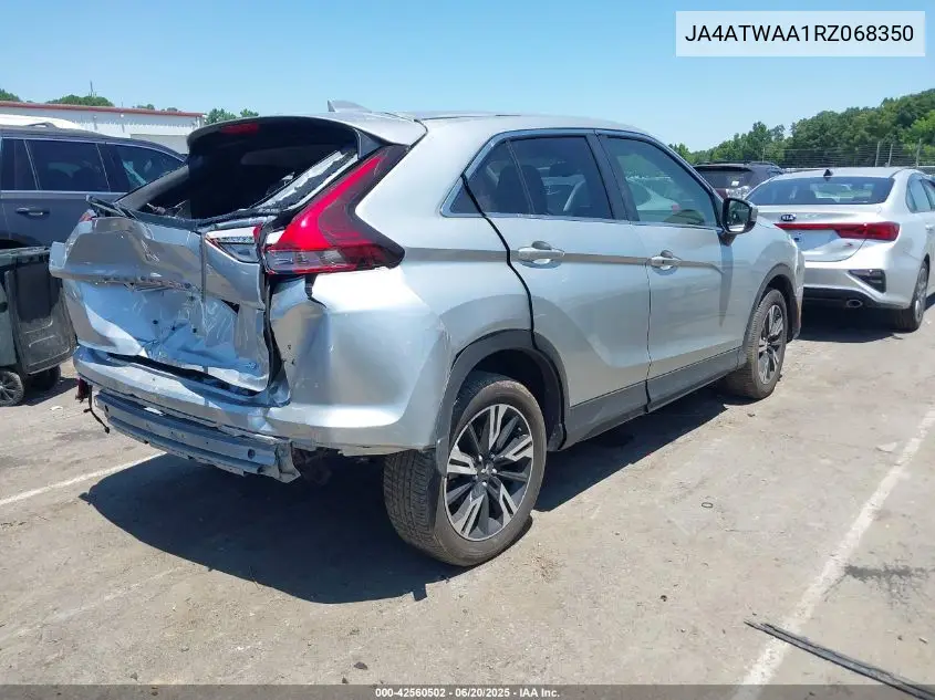 2024 Mitsubishi Eclipse Cross Se S-Awc/Sel S-Awc VIN: JA4ATWAA1RZ068350 Lot: 42560502