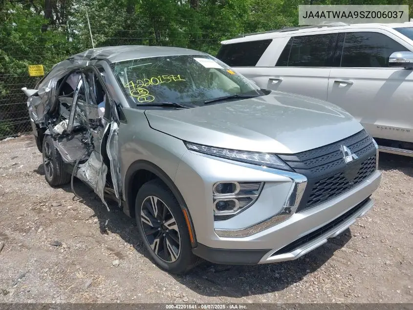 2025 Mitsubishi Eclipse Cross Black Edition S-Awc/Se S-Awc/Sel S-Awc VIN: JA4ATWAA9SZ006037 Lot: 42201541