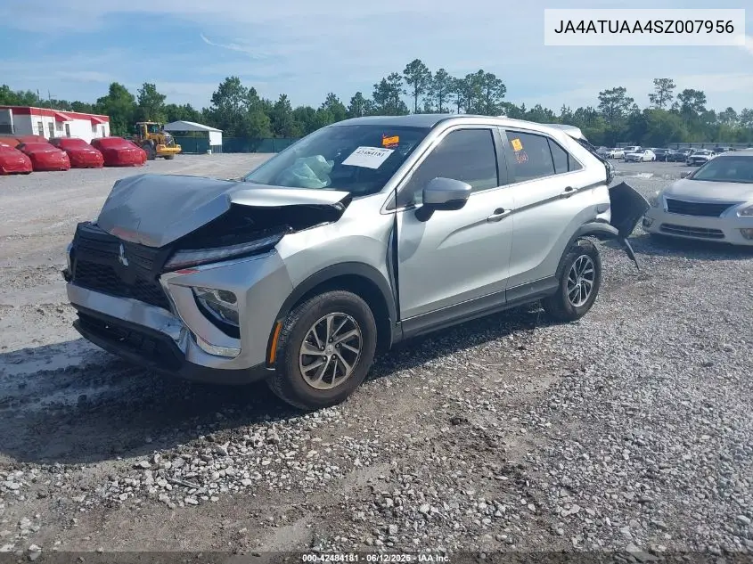 2025 Mitsubishi Eclipse Cross Es S-Awc VIN: JA4ATUAA4SZ007956 Lot: 42484181