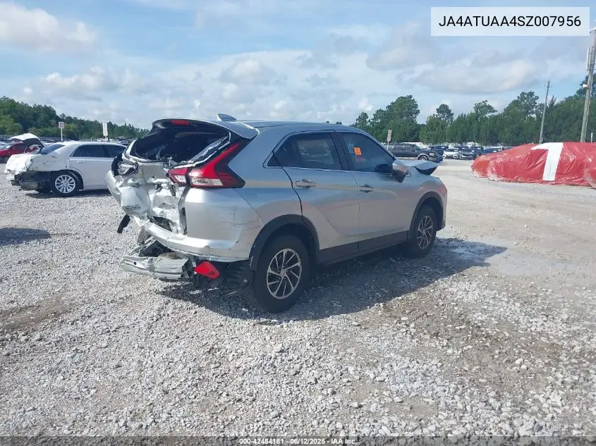 2025 Mitsubishi Eclipse Cross Es S-Awc VIN: JA4ATUAA4SZ007956 Lot: 42484181