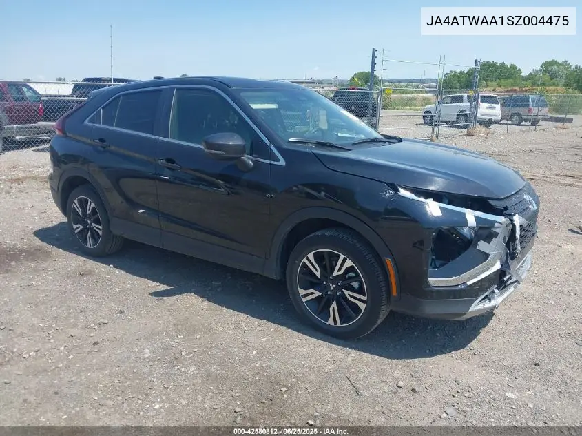 2025 Mitsubishi Eclipse Cross Black Edition S-Awc/Se S-Awc/Sel S-Awc VIN: JA4ATWAA1SZ004475 Lot: 42580812