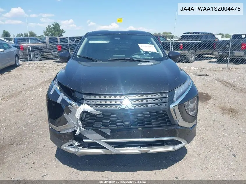 2025 Mitsubishi Eclipse Cross Black Edition S-Awc/Se S-Awc/Sel S-Awc VIN: JA4ATWAA1SZ004475 Lot: 42580812