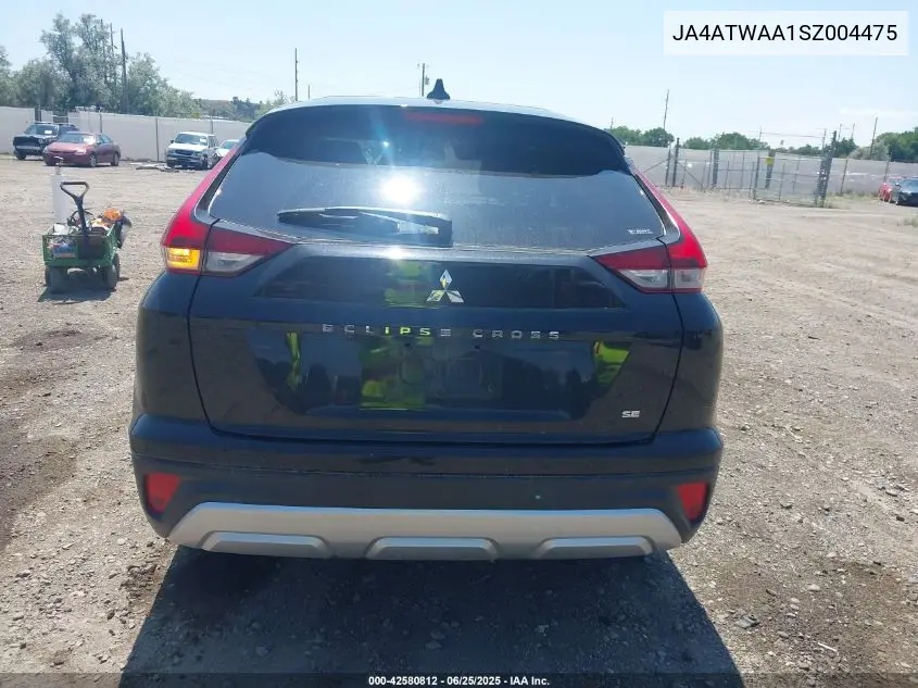 2025 Mitsubishi Eclipse Cross Black Edition S-Awc/Se S-Awc/Sel S-Awc VIN: JA4ATWAA1SZ004475 Lot: 42580812