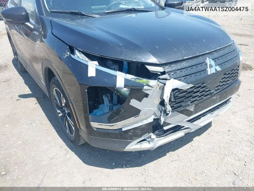 2025 Mitsubishi Eclipse Cross Black Edition S-Awc/Se S-Awc/Sel S-Awc VIN: JA4ATWAA1SZ004475 Lot: 42580812