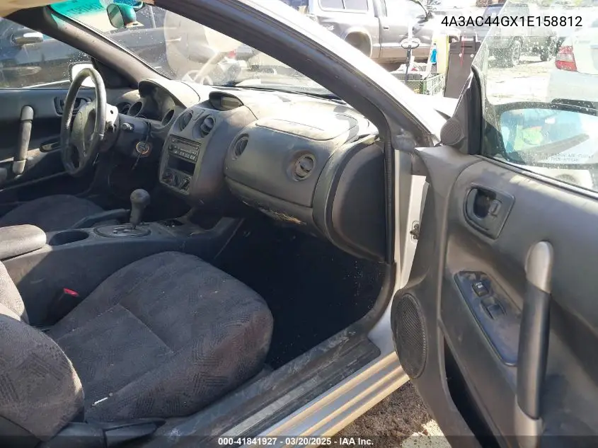 2001 Mitsubishi Eclipse Gs VIN: 4A3AC44GX1E158812 Lot: 41841927
