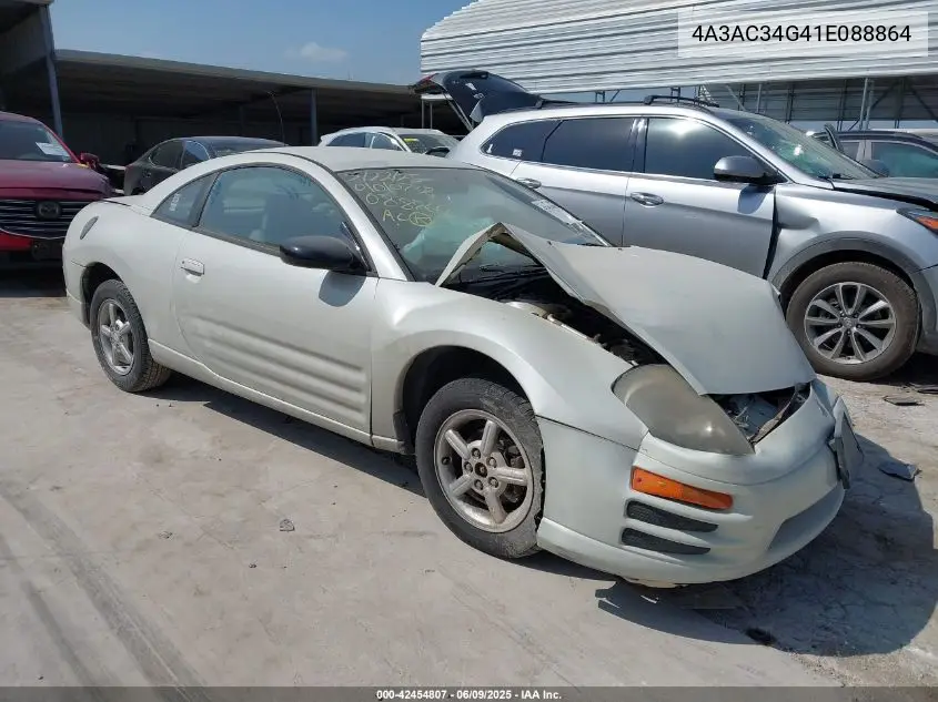 2001 Mitsubishi Eclipse Rs VIN: 4A3AC34G41E088864 Lot: 42454807