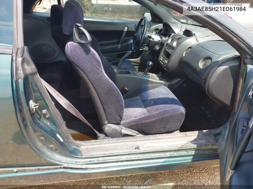 2001 Mitsubishi Eclipse Spyder Gt VIN: 4A3AE85H21E061984 Lot: 42490062