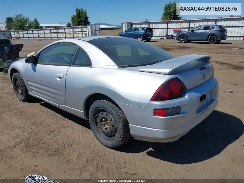 2001 Mitsubishi Eclipse Gs VIN: 4A3AC44G91E082676 Lot: 42576896
