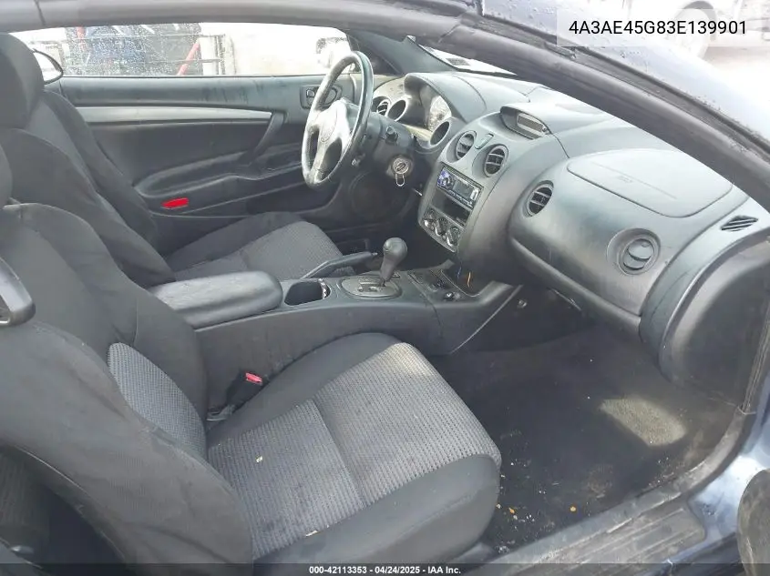 2003 Mitsubishi Eclipse Spyder Gs VIN: 4A3AE45G83E139901 Lot: 42113353