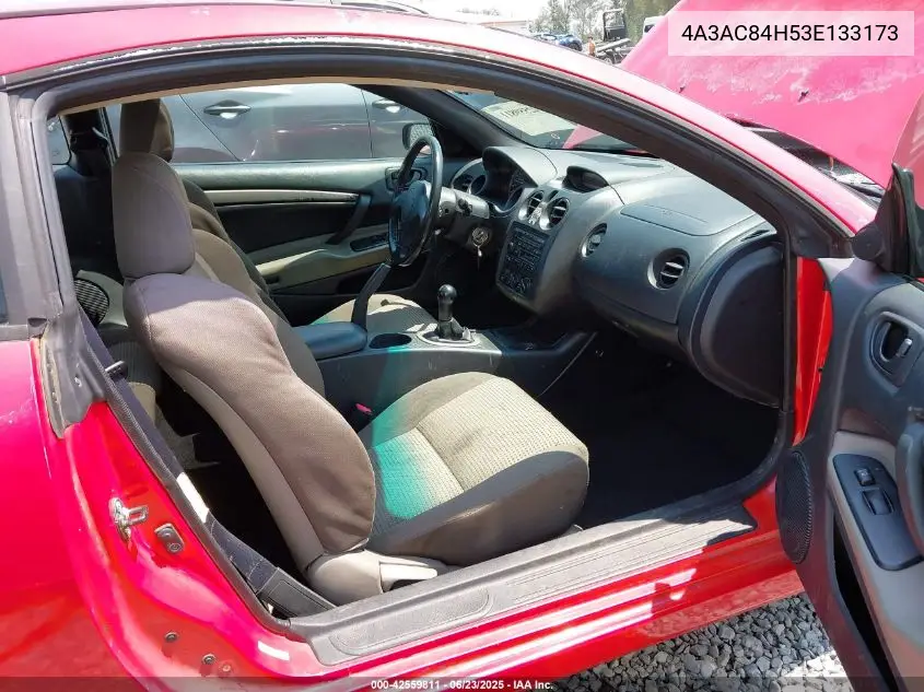 2003 Mitsubishi Eclipse Gt VIN: 4A3AC84H53E133173 Lot: 42559811