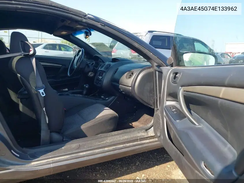 2004 Mitsubishi Eclipse Spyder Gs VIN: 4A3AE45G74E133962 Lot: 42592447