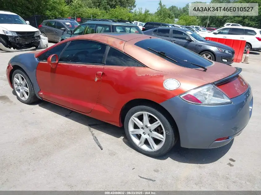 2006 Mitsubishi Eclipse Gt VIN: 4A3AK34T46E010527 Lot: 42468632