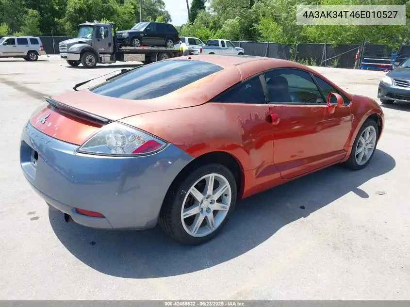2006 Mitsubishi Eclipse Gt VIN: 4A3AK34T46E010527 Lot: 42468632