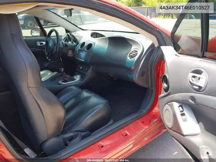2006 Mitsubishi Eclipse Gt VIN: 4A3AK34T46E010527 Lot: 42468632