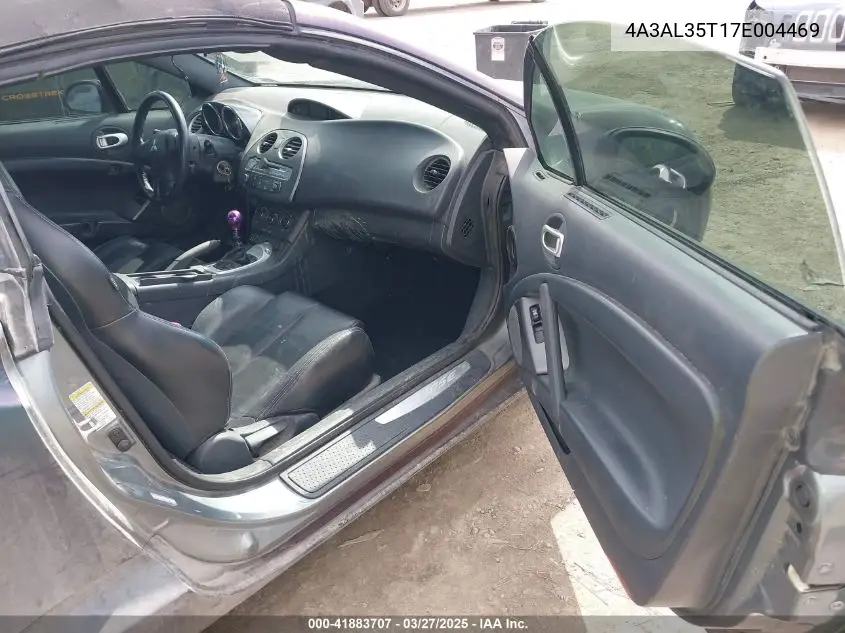 2007 Mitsubishi Eclipse Spyder Gt VIN: 4A3AL35T17E004469 Lot: 41883707