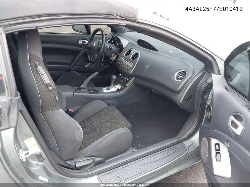 2007 Mitsubishi Eclipse Spyder Gs VIN: 4A3AL25F77E010412 Lot: 42065056